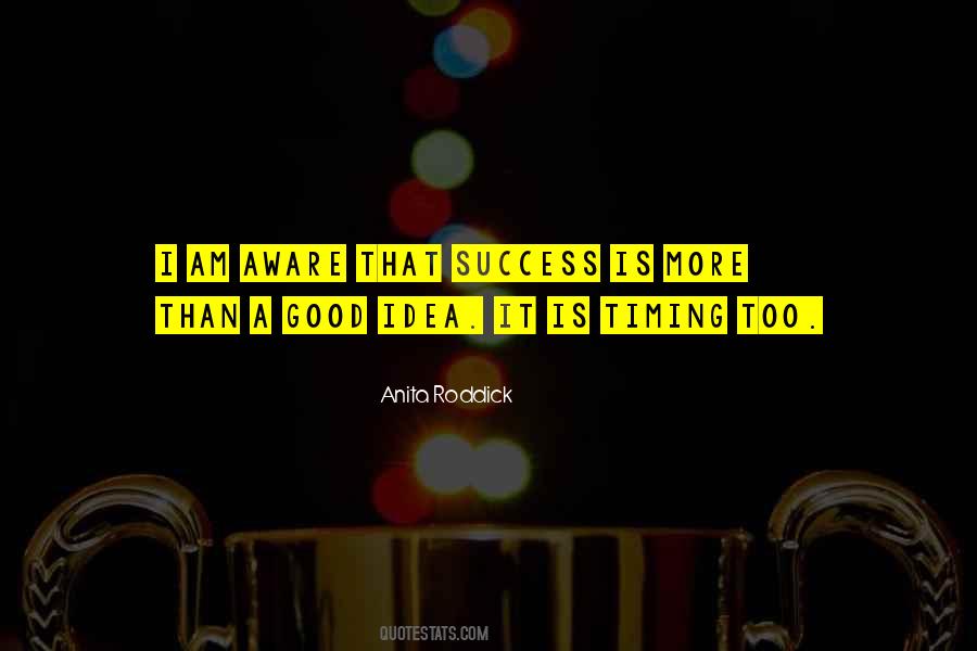 Timing Success Quotes #898744