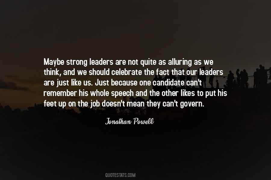 Strong Feet Quotes #1607526