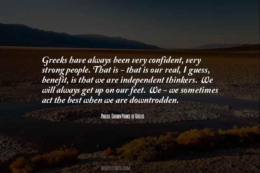 Strong Feet Quotes #1690474