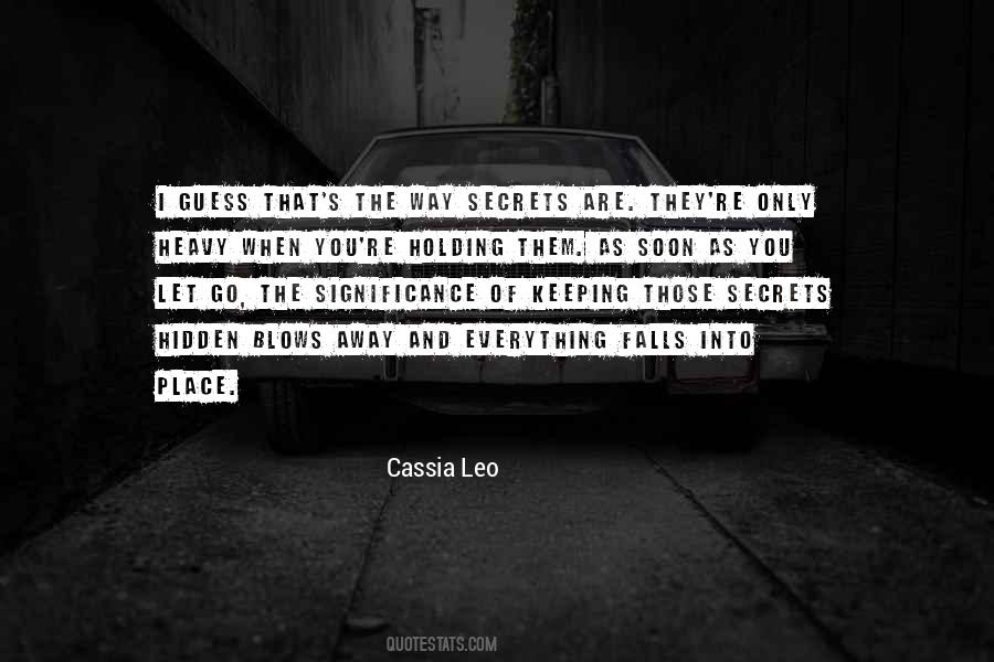 Let Everything Go Quotes #280246