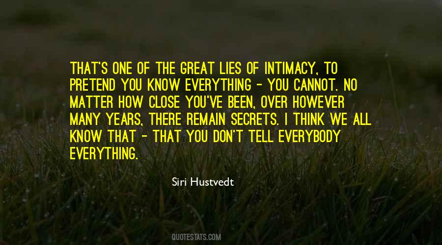 We Cannot Tell Quotes #1097853