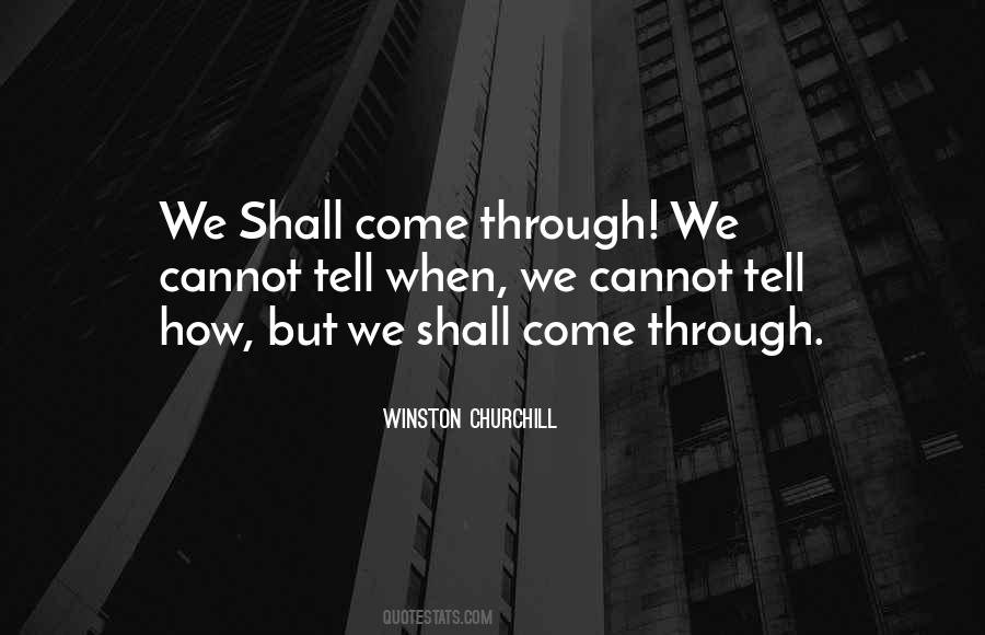 We Cannot Tell Quotes #1146300