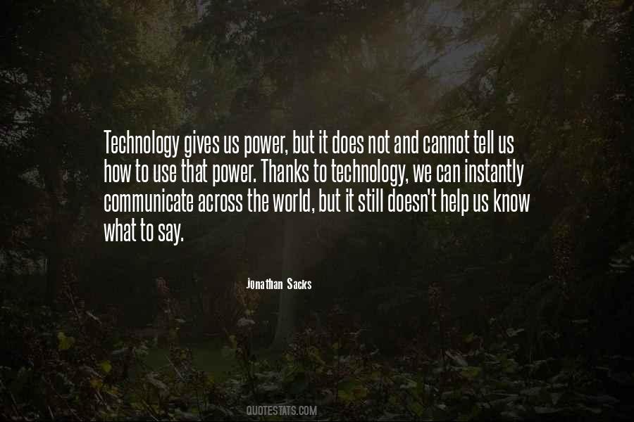 We Cannot Tell Quotes #613340