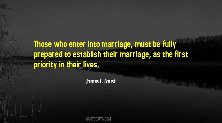 Marriage First Quotes #1416003