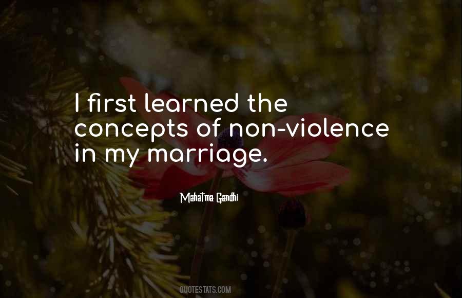 Marriage First Quotes #1535386