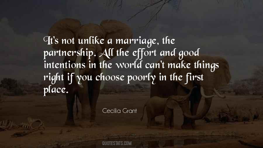 Marriage First Quotes #2232