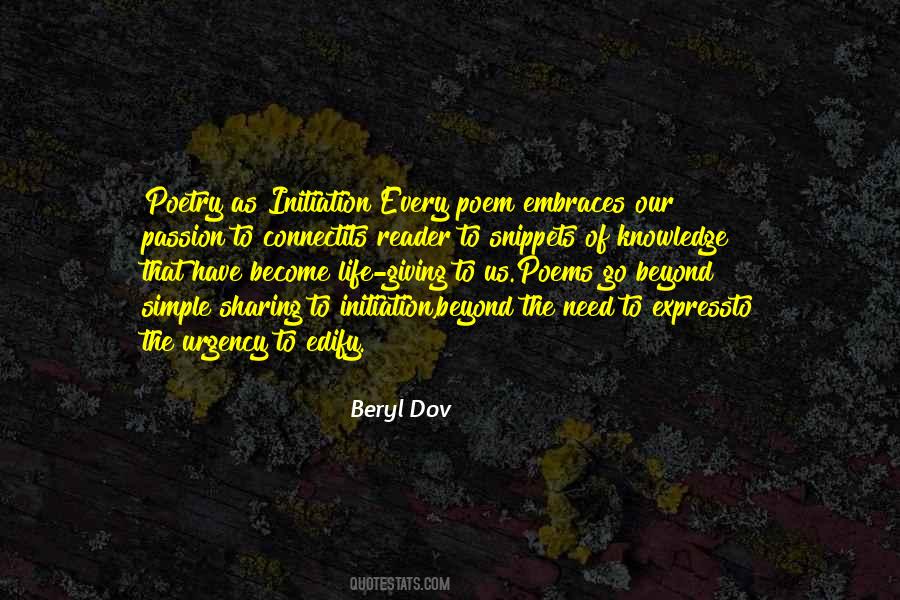 Quotes About Sharing Your Passion #267354