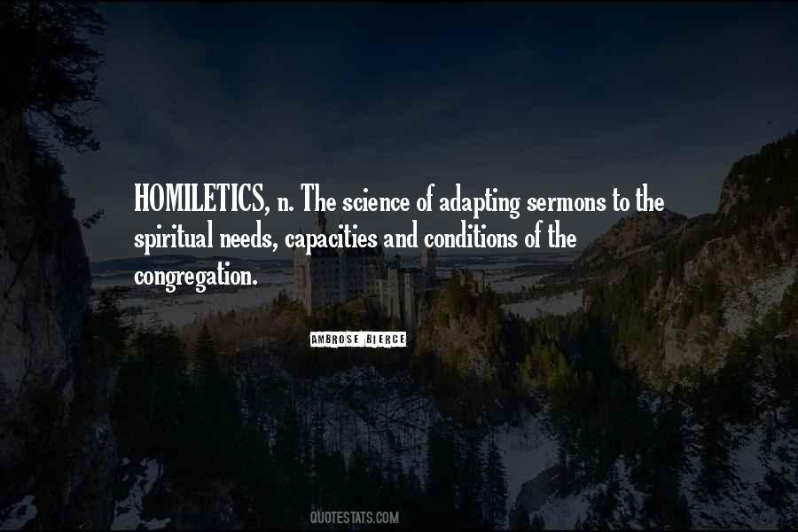 Quotes About Homiletics #619566