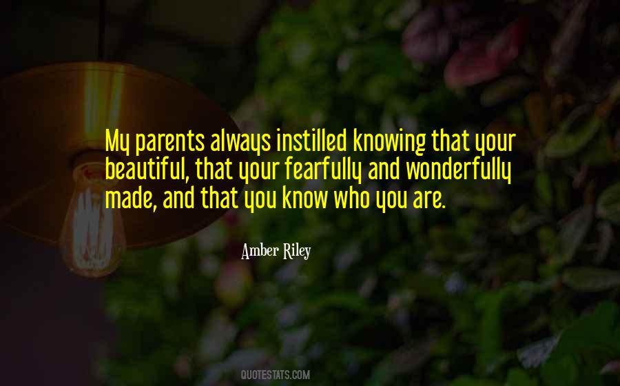You Are Fearfully And Wonderfully Made Quotes #945951