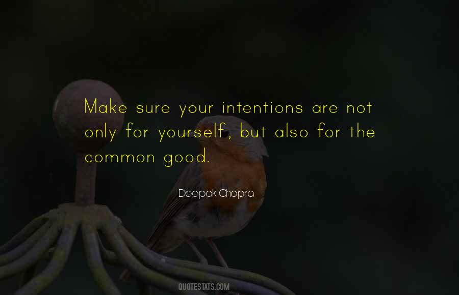 Your Intentions Quotes #1571507