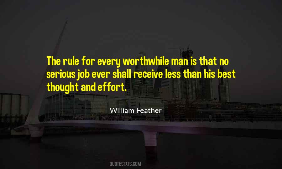 Quotes About Less Effort #1059766