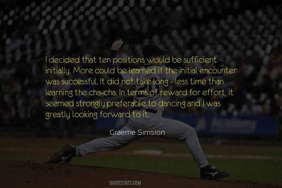 Quotes About Less Effort #1598424