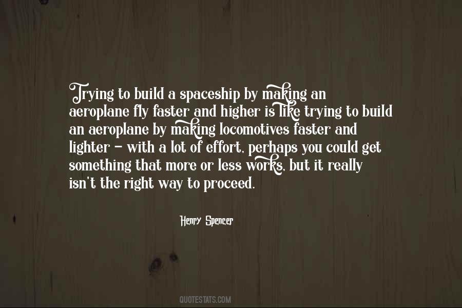 Quotes About Less Effort #1750019