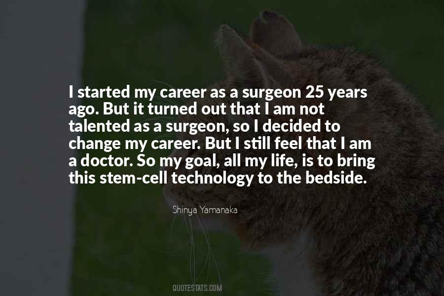 Doctor Career Quotes #1715676