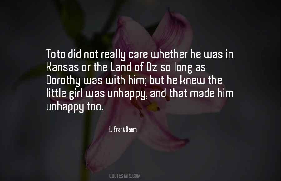 Dorothy Oz Quotes #116780