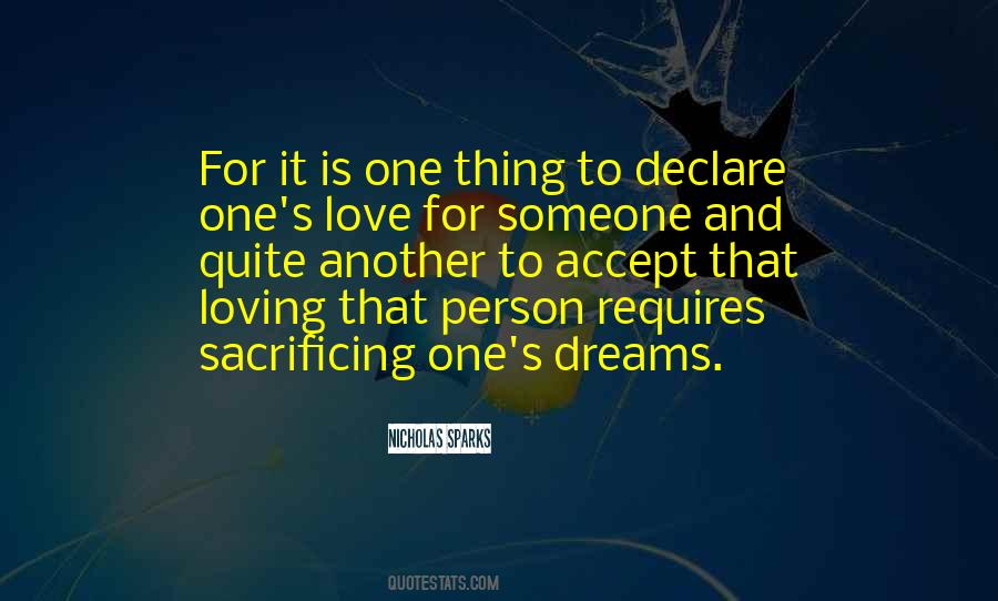 Love Is Sacrifice Quotes #1211241