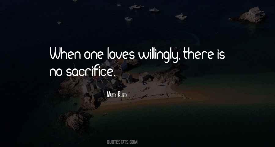 Love Is Sacrifice Quotes #1635376