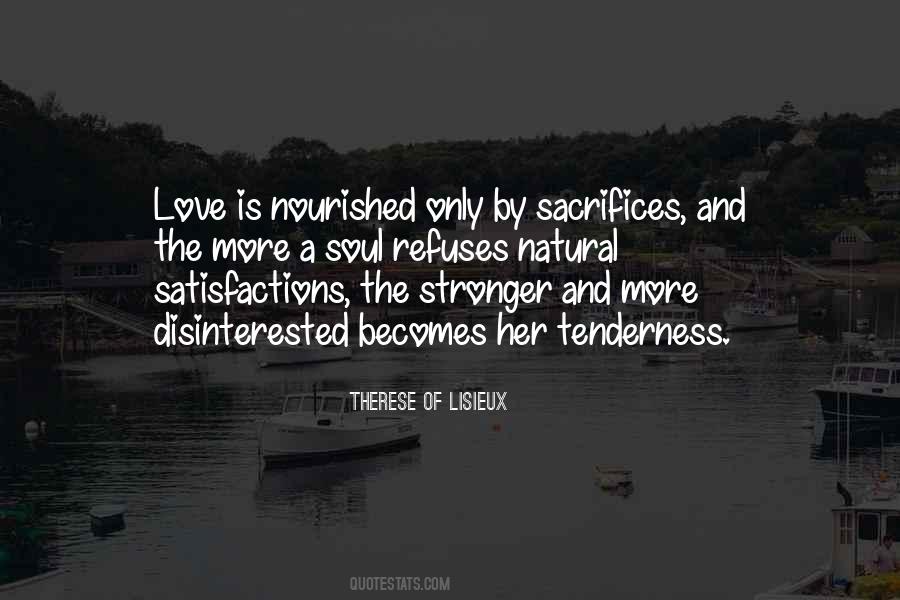 Love Is Sacrifice Quotes #198244