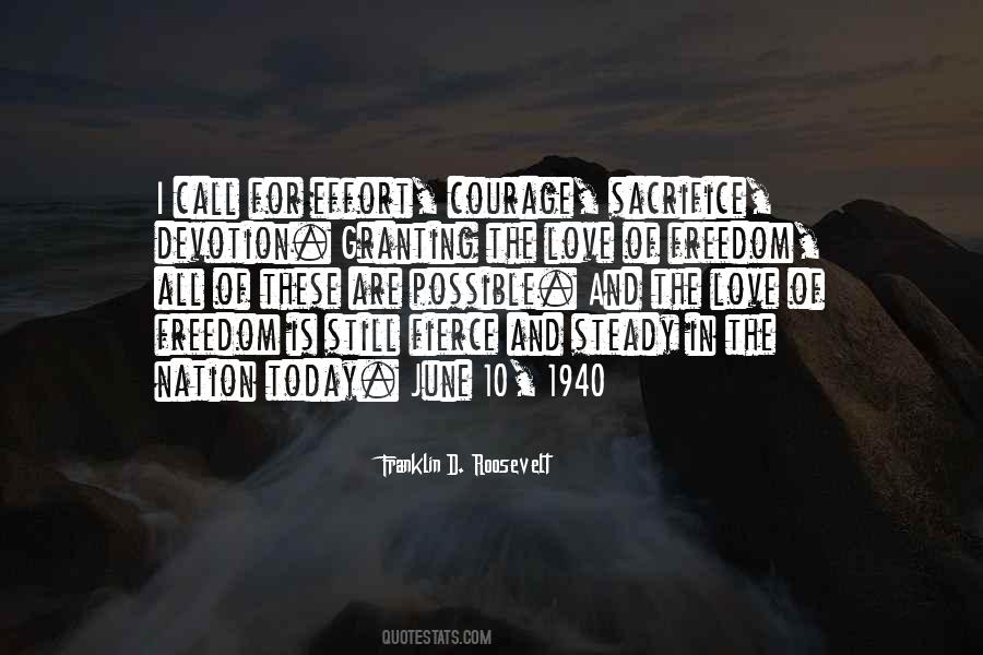 Love Is Sacrifice Quotes #426608