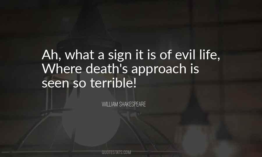 Evil Life Quotes #277847