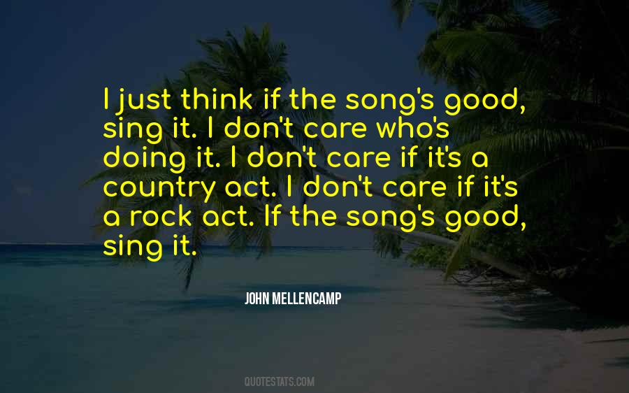 Good Country Song Quotes #1285992