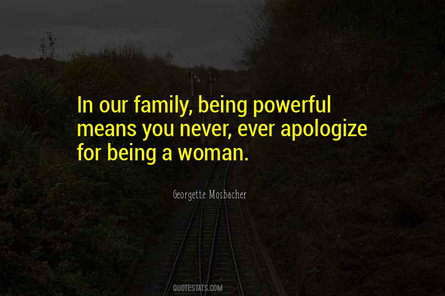 Powerful Family Quotes #328127