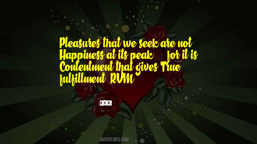 Peak Of Happiness Quotes #1627057