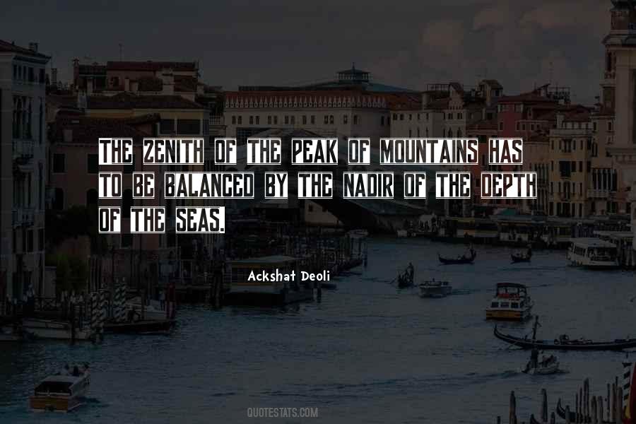 Peak Of Happiness Quotes #297678