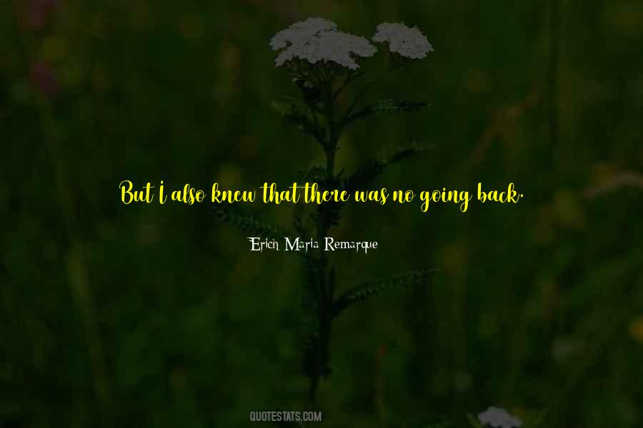 Nothing Can Go Back Quotes #1788969