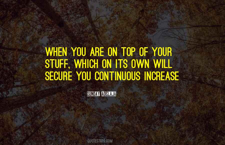 You Are On Top Quotes #1290839