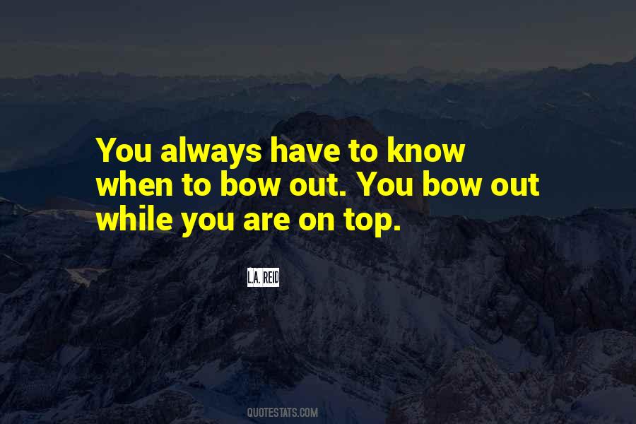 You Are On Top Quotes #358467