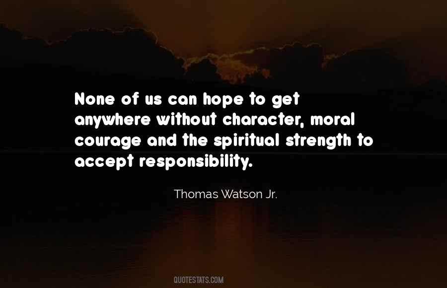 Courage Hope Strength Quotes #696858