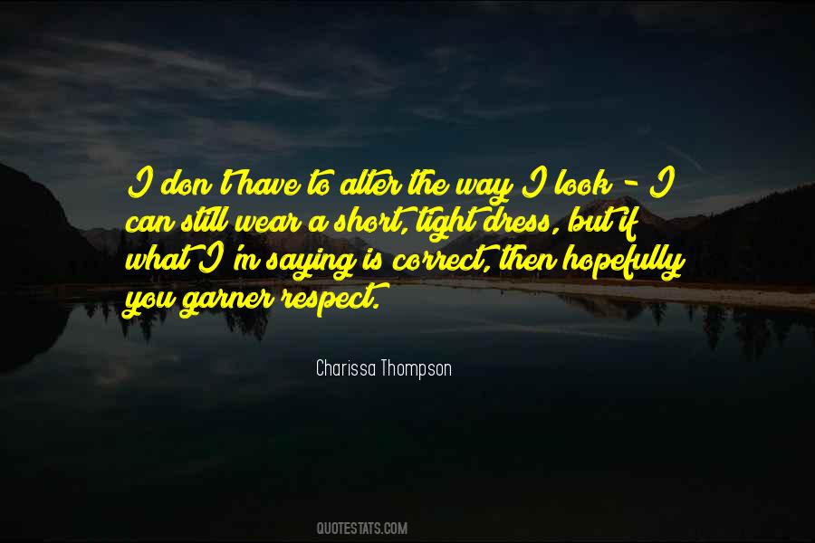 Correct Way To Quotes #1153825