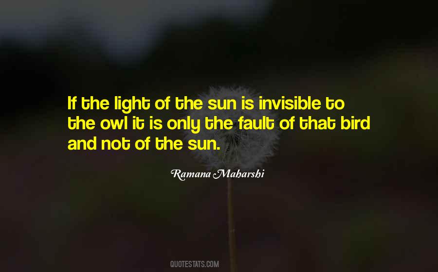 Invisible Light Quotes #132696