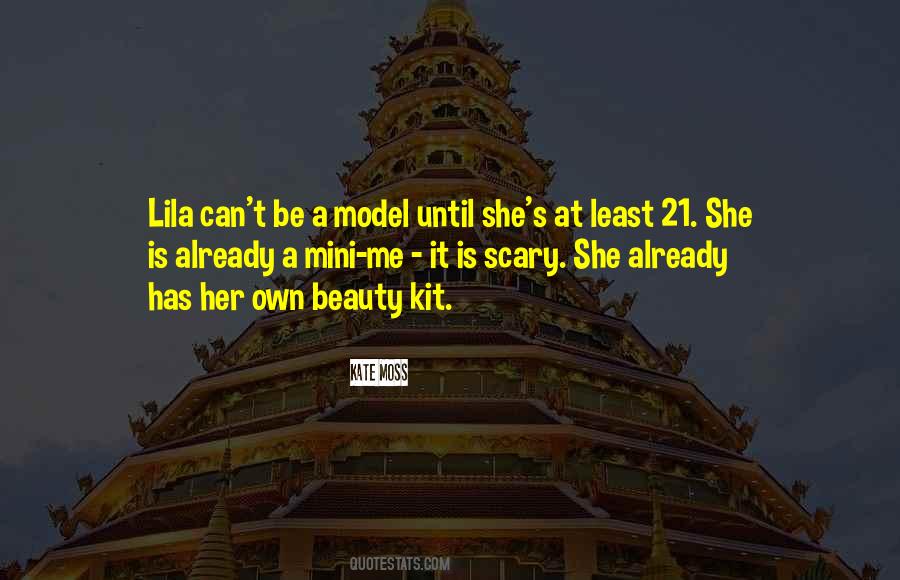 Beauty Model Quotes #356527