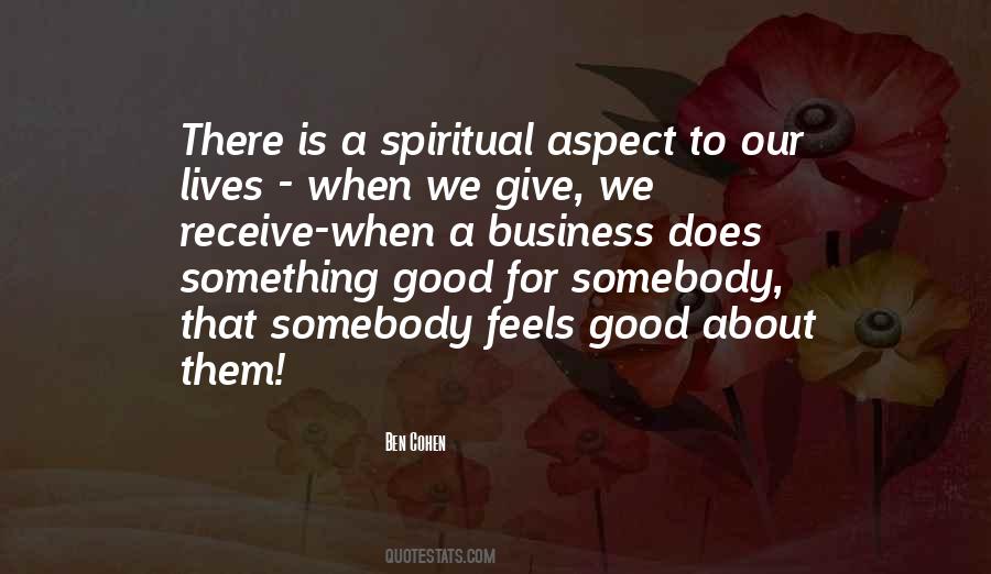 Spiritual Giving Quotes #840984