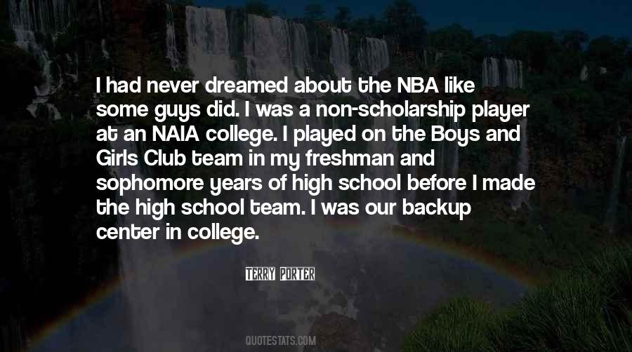 High School Boy Quotes #1683141
