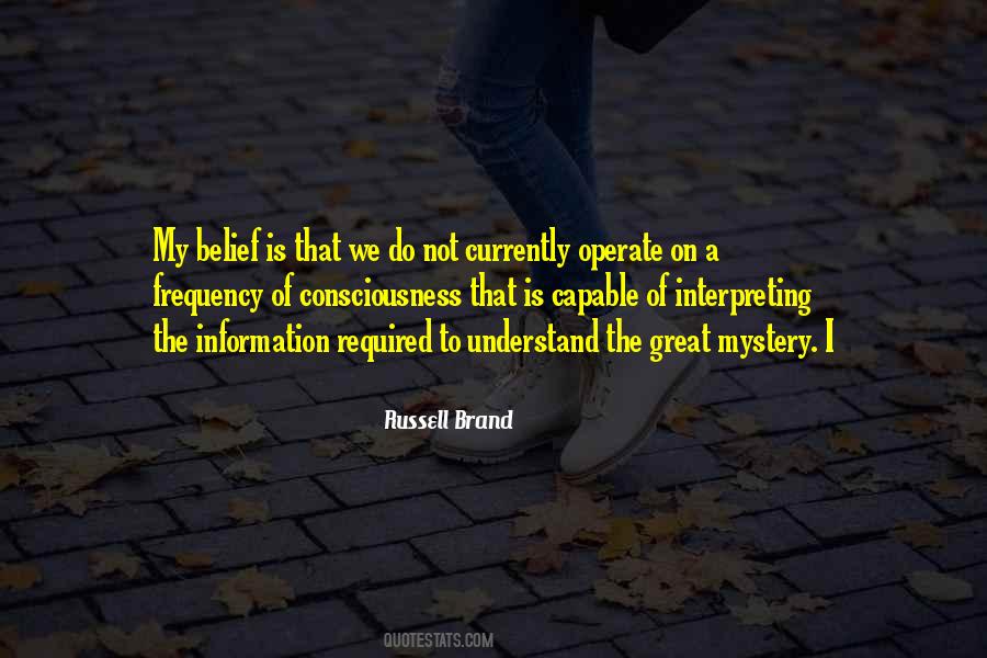 Great Mystery Quotes #1057012