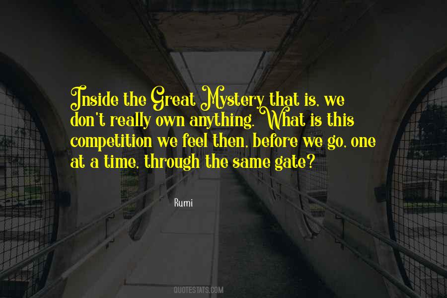 Great Mystery Quotes #1420564