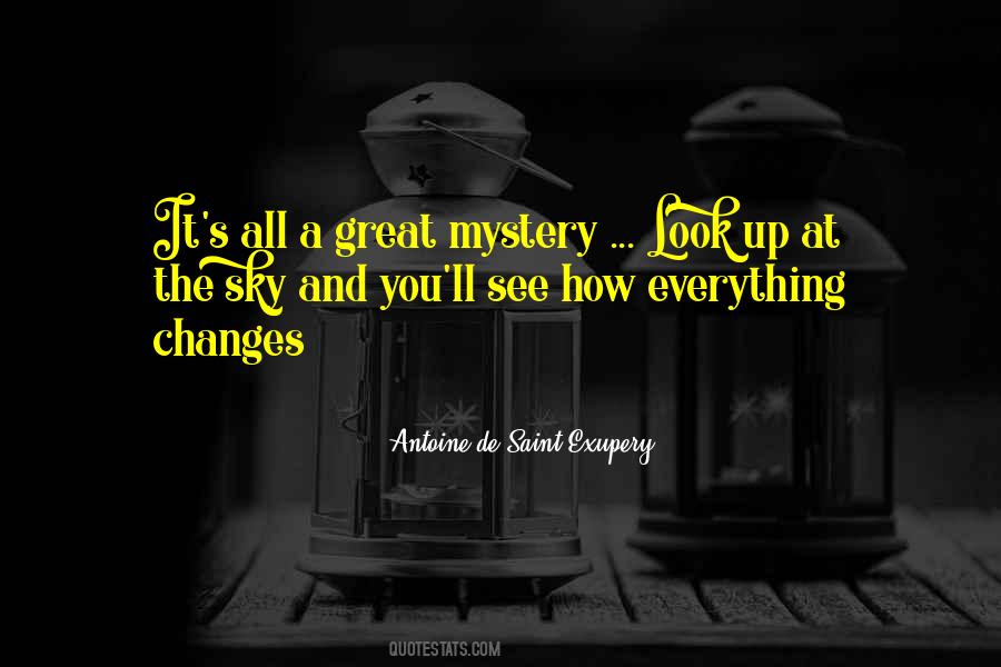 Great Mystery Quotes #1771398