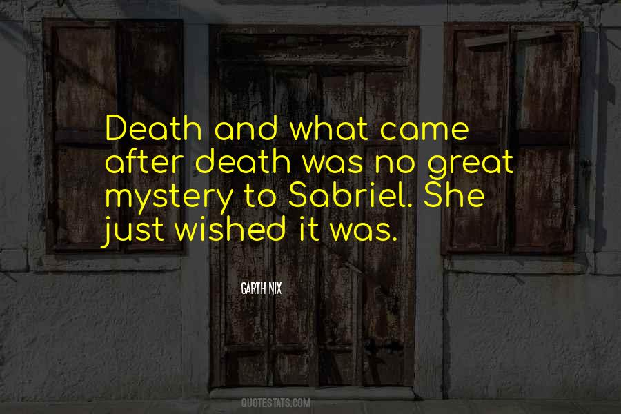 Great Mystery Quotes #9194