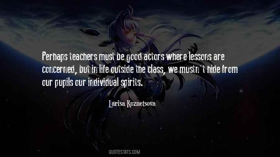 Life Lessons Teacher Quotes #775760