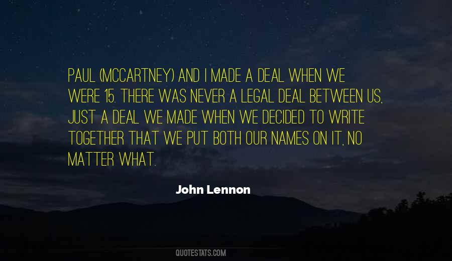 We Just Decided To Quotes #1014914