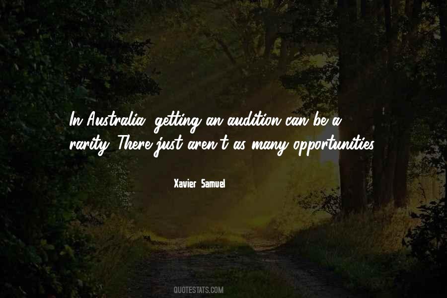 Quotes About Getting Opportunities #1505647