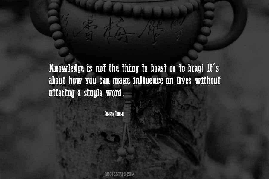 Knowledge Is A Power Quotes #1030796