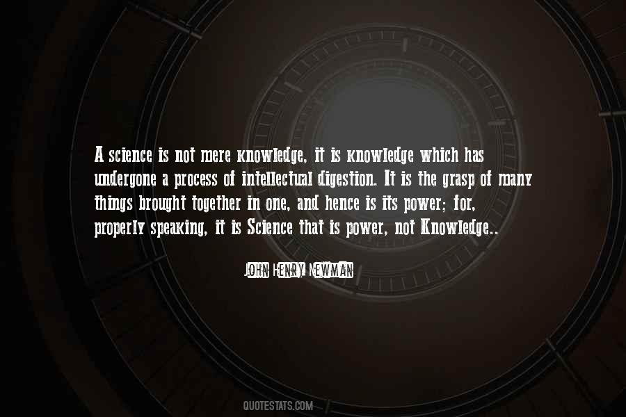 Knowledge Is A Power Quotes #1110594