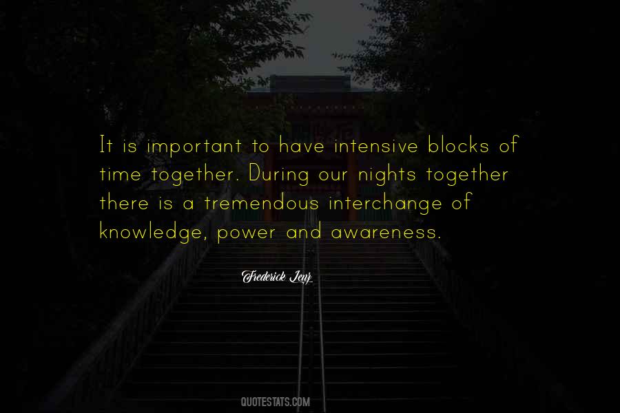 Knowledge Is A Power Quotes #1217895