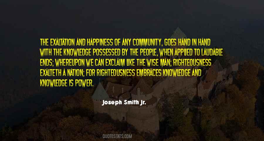 Knowledge Is A Power Quotes #134967