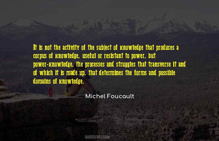 Knowledge Is A Power Quotes #1508923