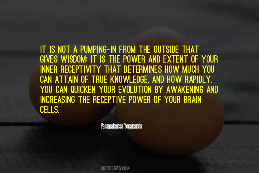 Knowledge Is A Power Quotes #1513389